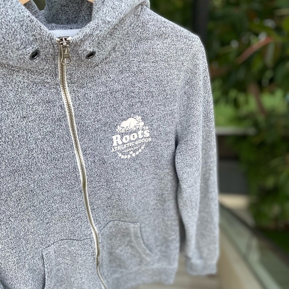 roots canada zip up logo sweatshirt - Picture 10 of 16